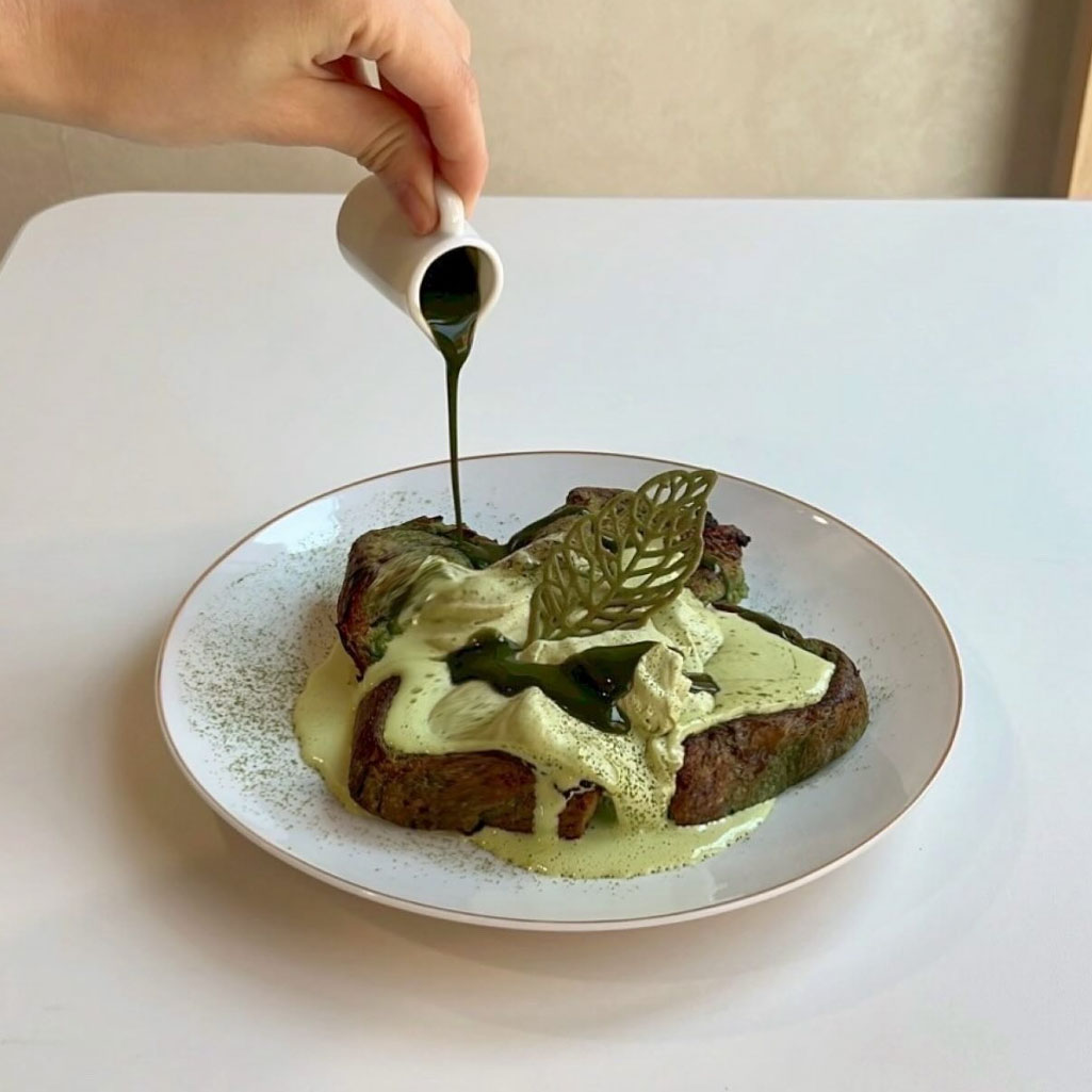 宇治抹茶フレンチトースト