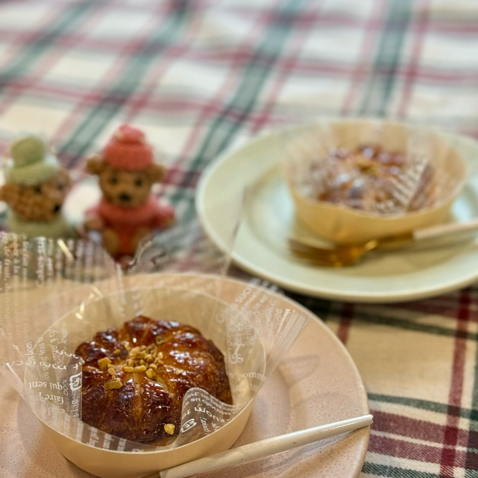 1月8日start… ⁡ ピスタチオのガレット・デ・ロワ🧸👑